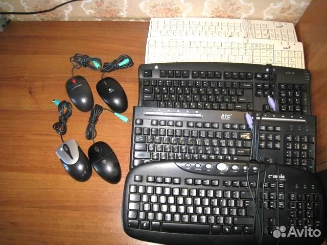 Клавиатура, мышь, PC/2, USB - почищены, работают