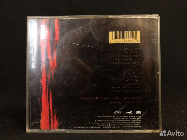CD Rush – Vapor Trails