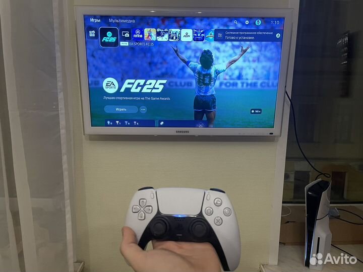 Sony playstation 5 slim с дисководом