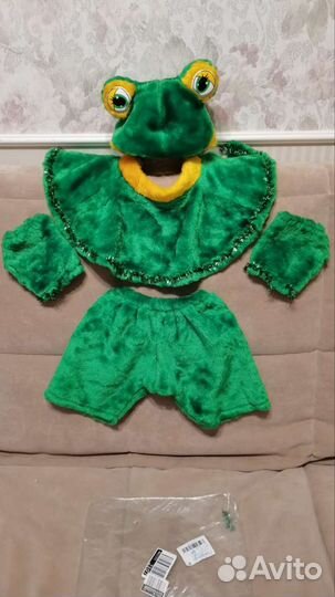 Новогодний костюм лягушка