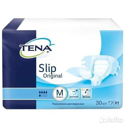 Подгузники для взрослых tena Slip Original M