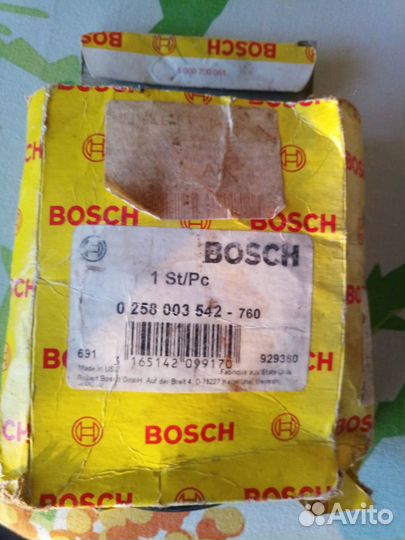 Новый лямбда зонд bosch 0258003542