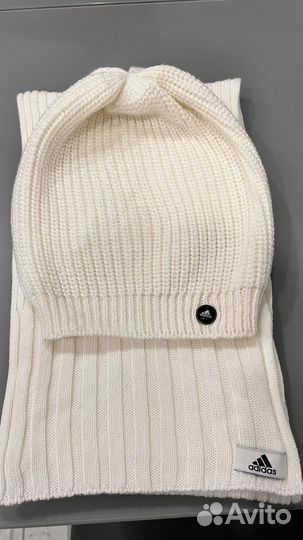 Комплект шапка и шарф женский