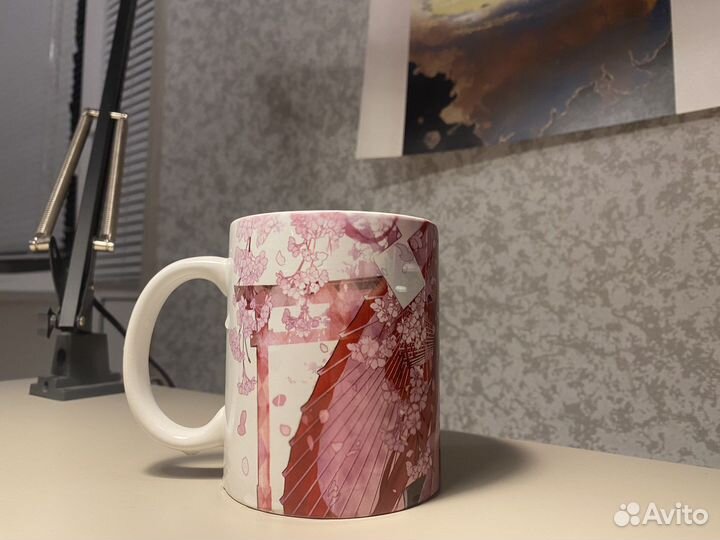 Кружка Яэ Мико Геншин Импакт