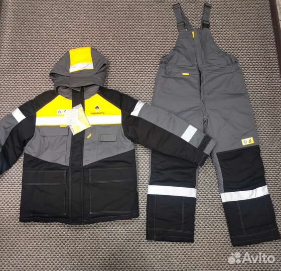 Спецодежда роснефть 48-50/170-176 зимняя рабочая