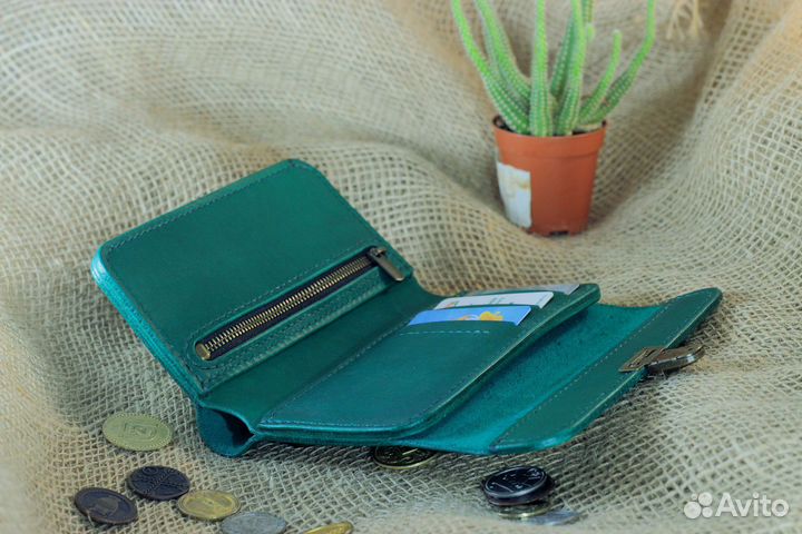 Женский кошелек натуральная кожа