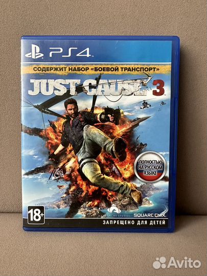Игра Just Cause 3, для PS4