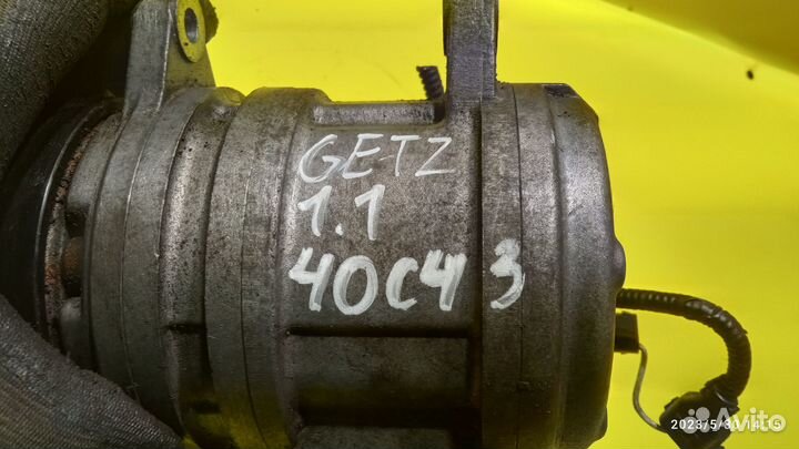 Компрессор кондиционера для Hyundai Getz