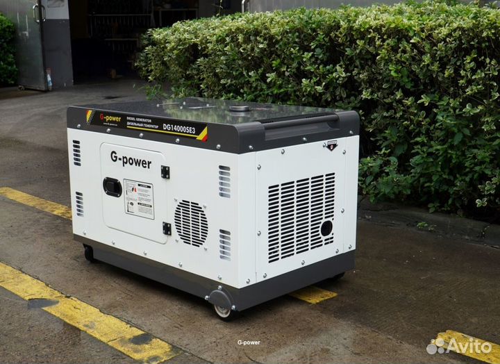 Генератор дизельный 12 кВт g-power