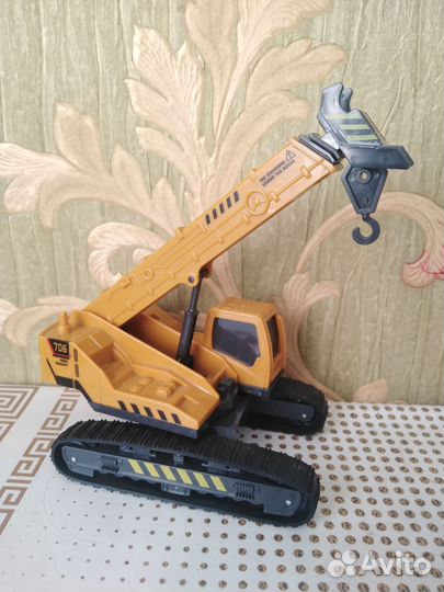 Бульдозер кран