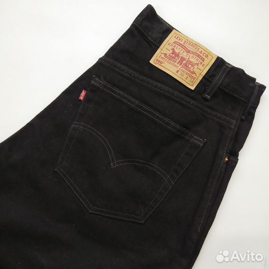 Джинсы винтаж levis 560 Made in Mexico W36L34
