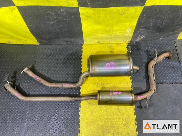 Глушитель honda vezel