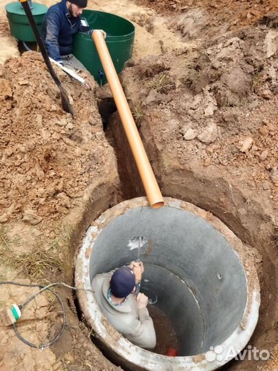 Септик под ключ Продажа Монтаж