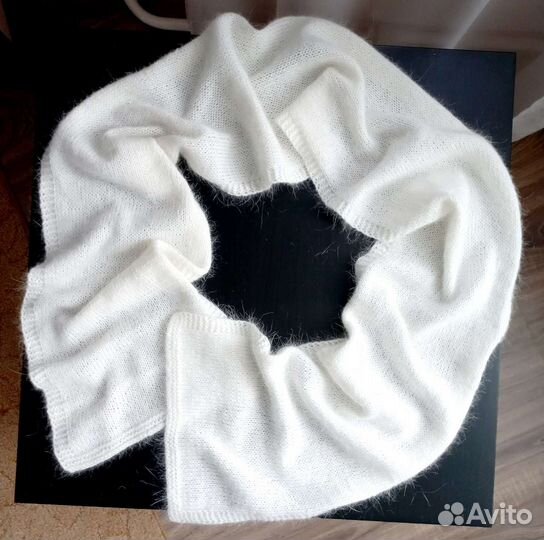 Шарфик из пуха норки