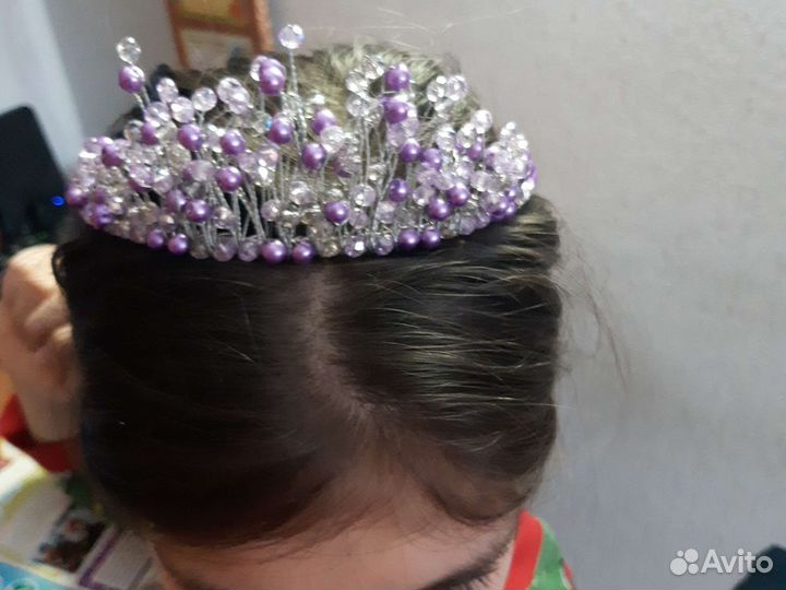 Ободок для волос ручной работы