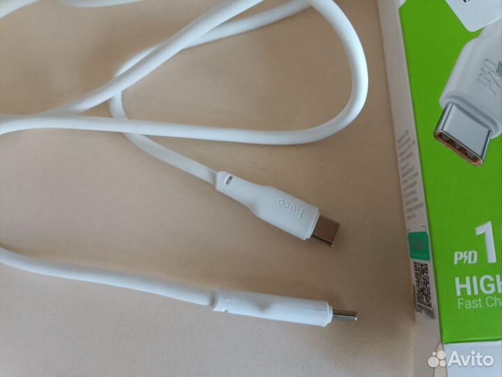 Hoco N31 100w GaN зу + кабель