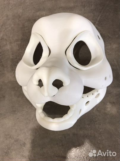 Маска фурри основа кошки