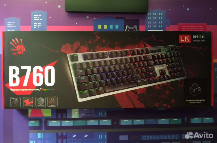 Bloody B760 Linear & Smooth