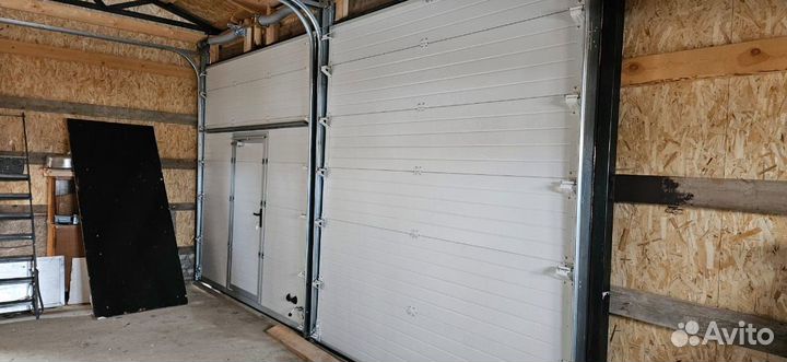 Секционные гаражные ворота дорхан