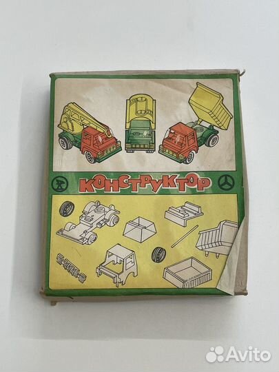 Игрушка машина Конструктор СССР