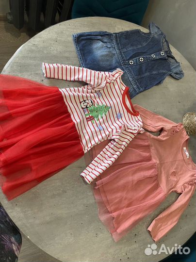 Вещи пакетом на девочку 80 86