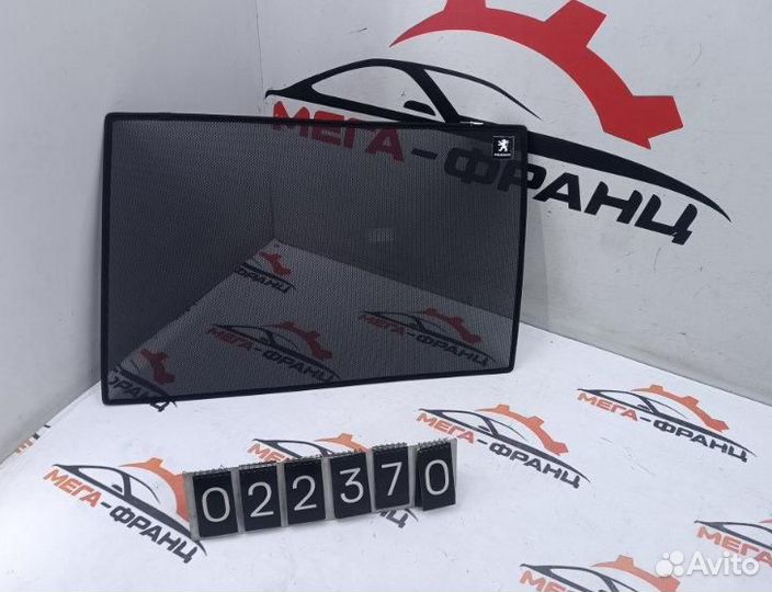 Шторка окна задняя правая Peugeot 807