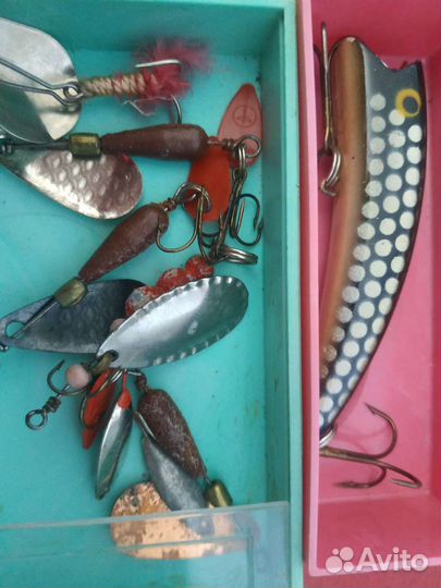 Набор рыболова СССР. Блесна