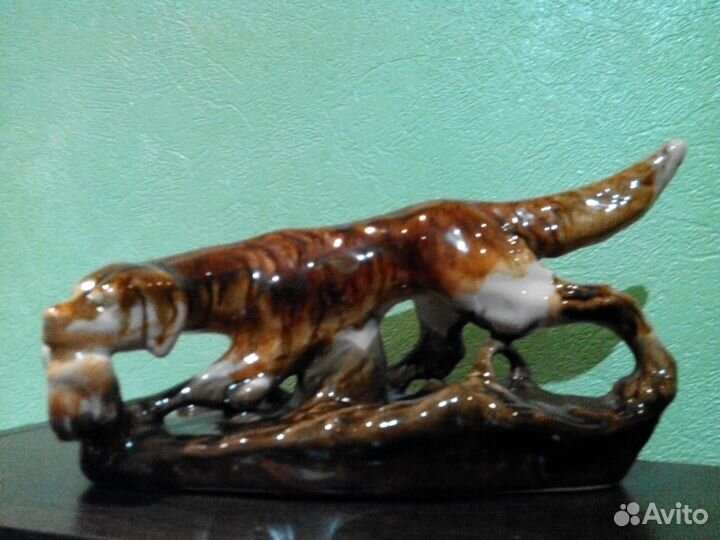 Майская ночь.Пара с бандурой. экхз. Сеттер с дичью