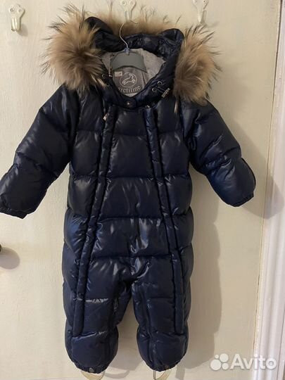 Зимний комбинезон на мальчика 86
