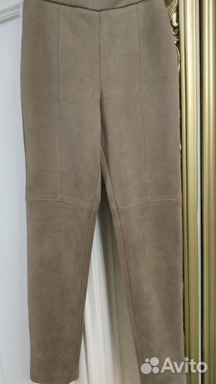 Леггинсы замшевые брюки Love Republic стрейч