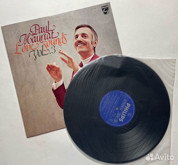 Винтажная виниловая пластинка LP Paul Mauriat Love