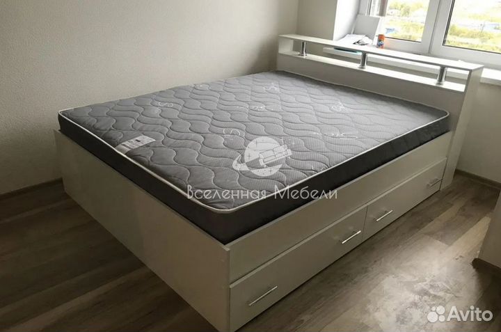 Кровать 160х200 с ящиками