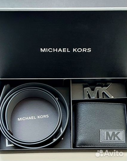 Подарочный набор Michael Kors ремень и кошелёк