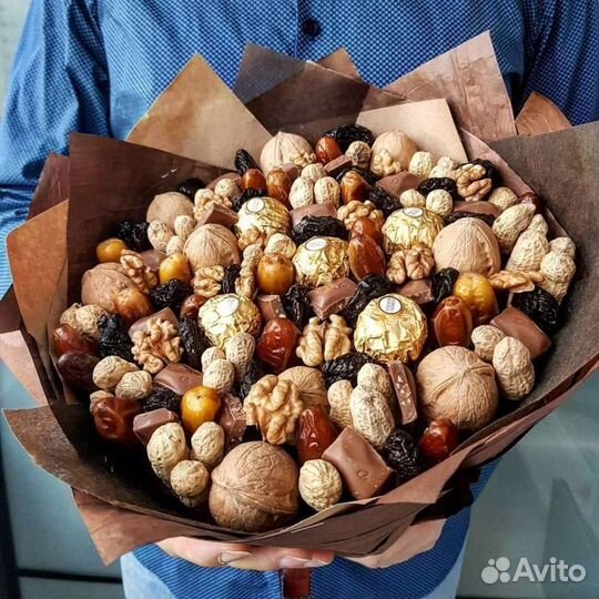Мужской сьедобный букет