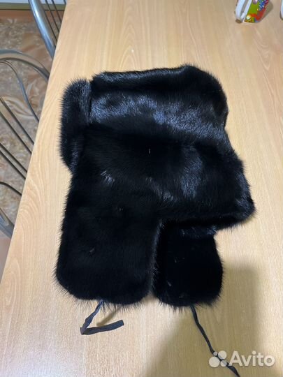 Норковая шапка мужская