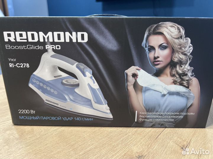 Новый Утюг redmond ri c278