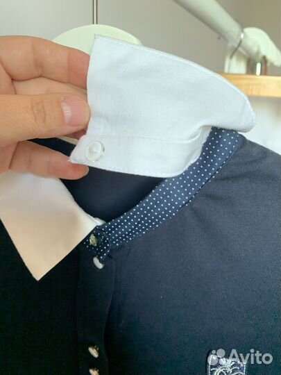 Рубашки, поло школьные для дедевочки