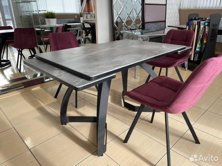 Стол из керамогранита раздвижной SKR-39747