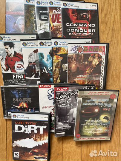 PC Dvd диски игры