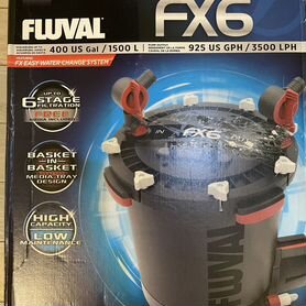 Бу внешний фильтр Fluval FX6