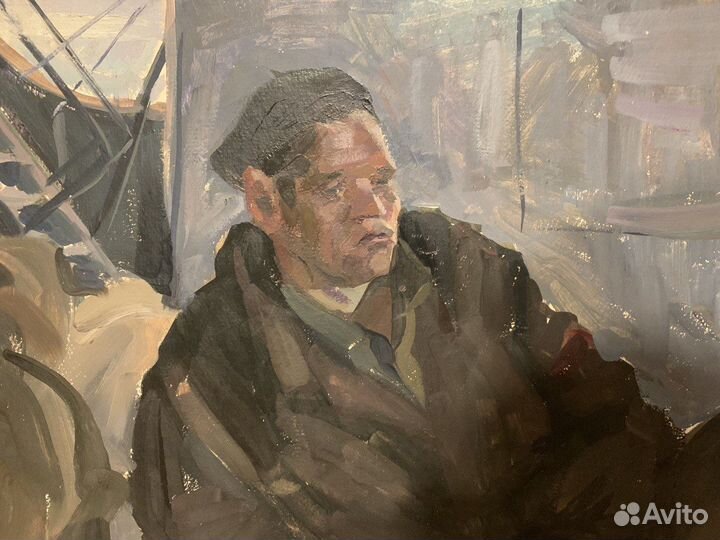 Картина Соцреализм Владыкин В.В 70х50