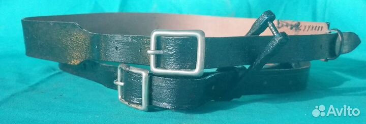 Ремень крафт, двойной ремень