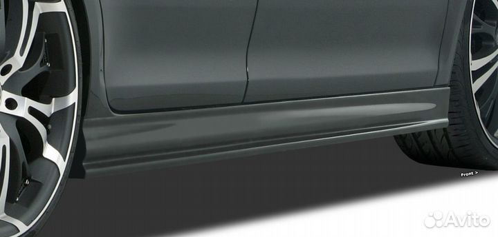 Накладки на пороги Skoda Octavia A5