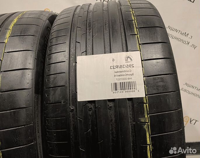 Continental SportContact 6 295/35 R23 94Y