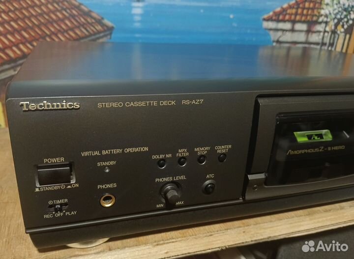 Technics RS-AZ7. Дека. Трёх головая