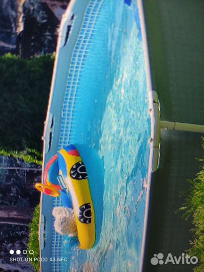 Надувной лебедь