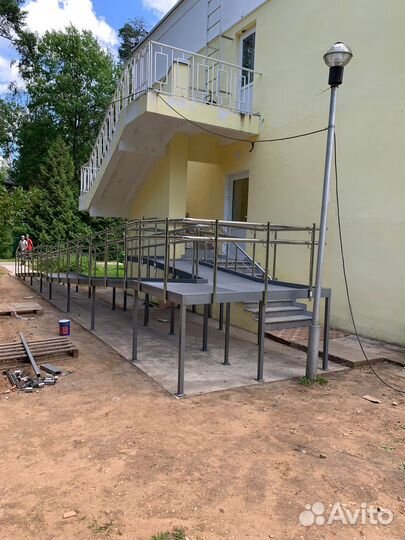 Перила из нержавеющей стали