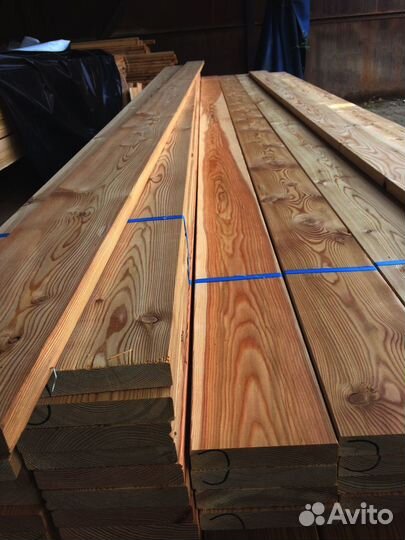 Доски лиственницы камерной сушки 30x140 мм, для безупречного качества строительства