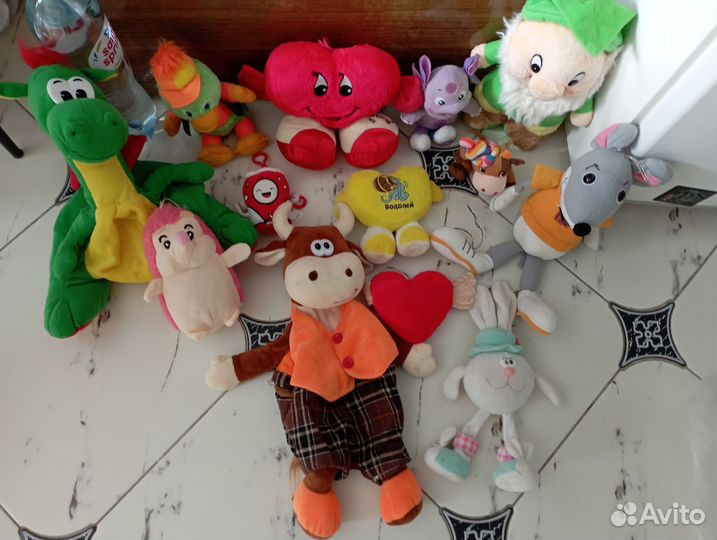 Мягкие игрушки пакетом