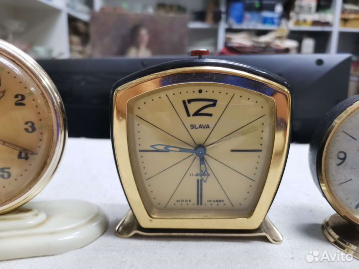 Часы настольные Дружба и Slava Не рабочие (Ч)